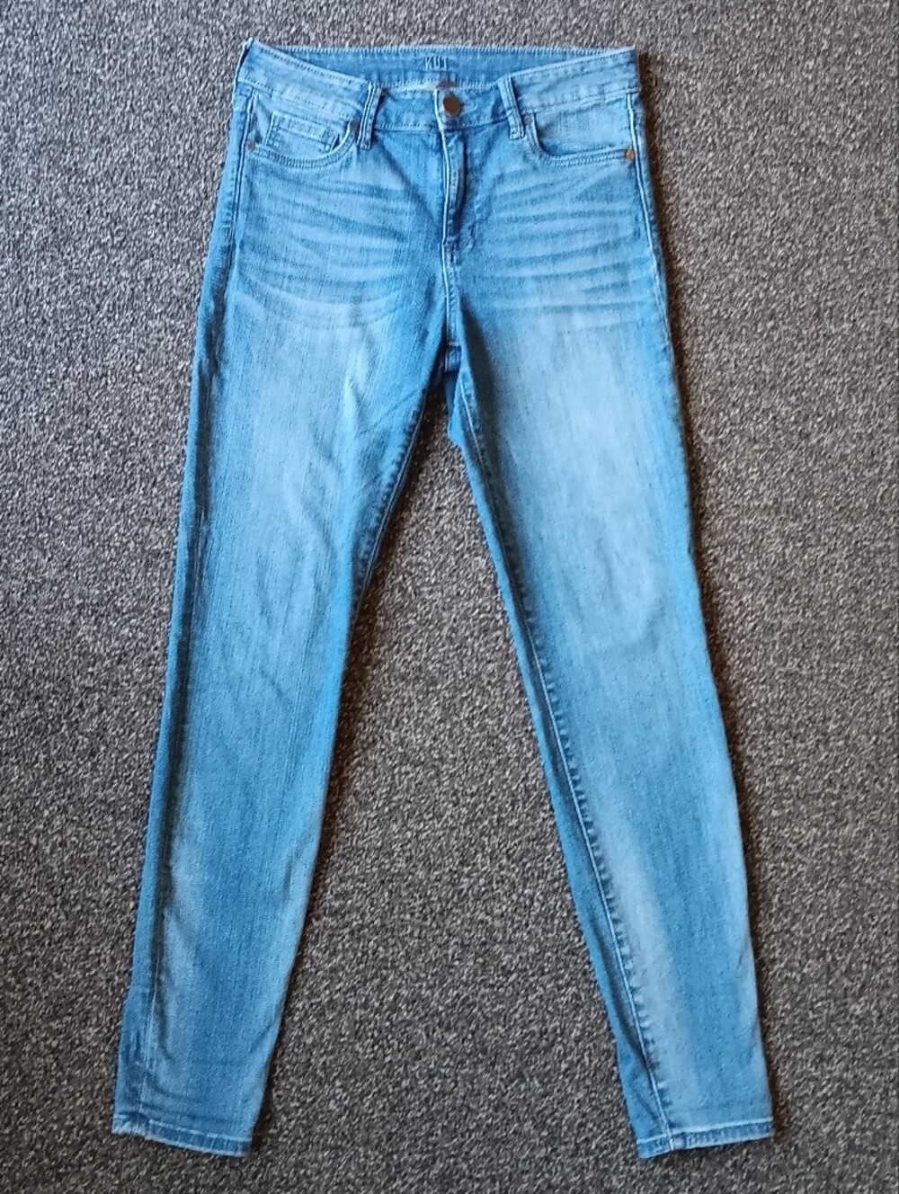 High Rise Toothpick Skinny Blue Jeans Kut From The Kloth Womens Size 6
